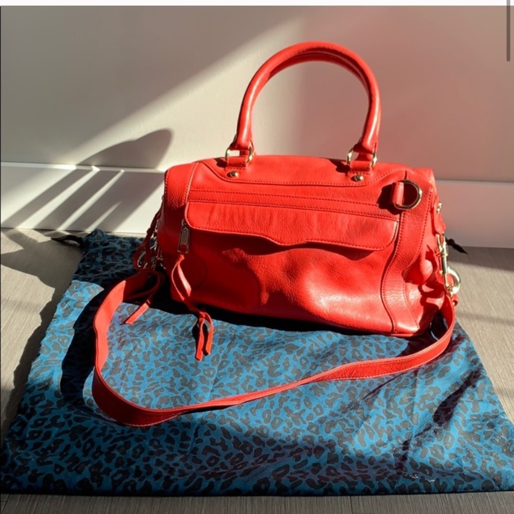 Rebecca Minkoff Morning After Bag Fire Engine Red